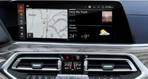 BMW touchscreen tech nulled by chip shortage