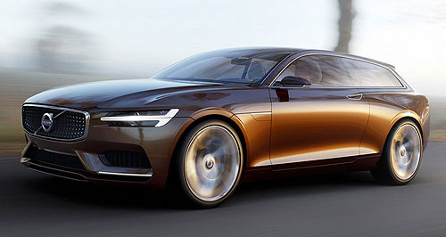 Geneva show: Volvo’s sleek wagon concept revealed