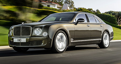 Paris show: Bentley reveals 305km/h Mulsanne Speed