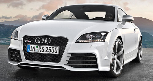 AIMS: Audi to debut automatic TT RS special edition