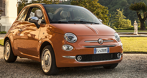 Fiat announces special-edition 500 Anniversario