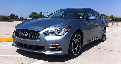 Driven: The Q starts here for Infiniti hybrid