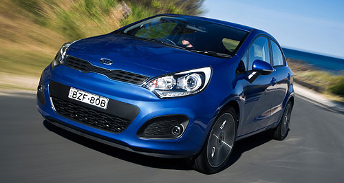 Kia mans up with new Rio style