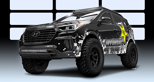 SEMA show: Hyundai’s crazy Santa Fe concepts