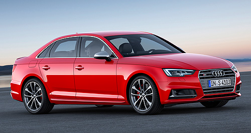 Performance, variety key to Audi A4 family