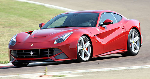 Fastest Ferrari slow to arrive Down Under
