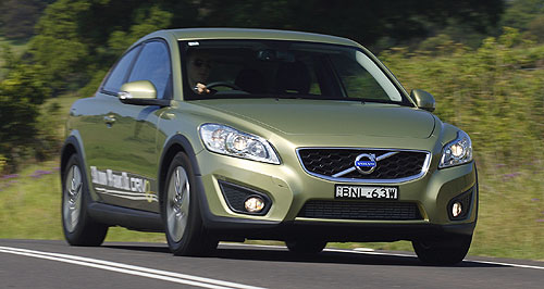 Volvo C30 DRIVe litmus test to eco expansion
