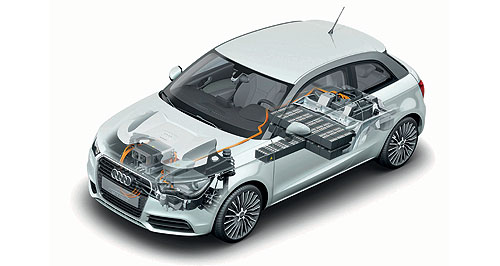 Audi re-jigs A1 e-tron hybrid