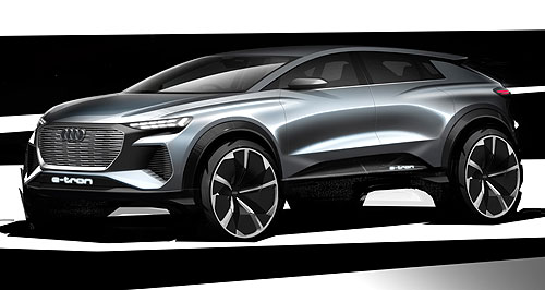 Geneva show: Audi teases Q4 e-tron concept