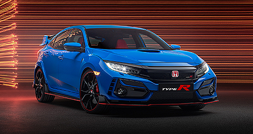 Honda upgrades Civic Type R for 2020