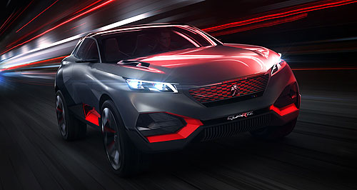 Paris show: Peugeot unveils 369kW Quartz concept
