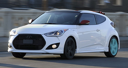 LA show: Hyundai chops the top off Veloster
