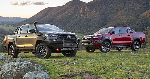 Toyota HiLux goes Rogue and gets Rugged X