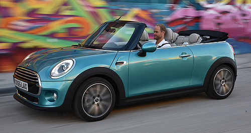 Mini opens up new Convertible