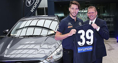 Hyundai inks deal with Carlton Blues until 2018