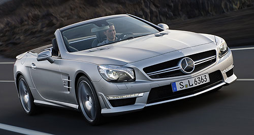 First look: Mercedes unveils bahn-storming SL63 AMG