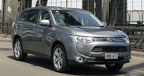 Mitsubishi opens fire with early Outlander launch