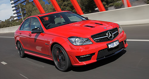 Driven: Benz C63 AMG Edition 507 blasts in