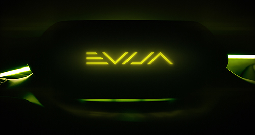 Lotus confirms Evija electric hypercar