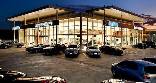 Sales-rich Mazda breaks dealership ceiling