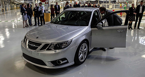 Saab production kicks off
