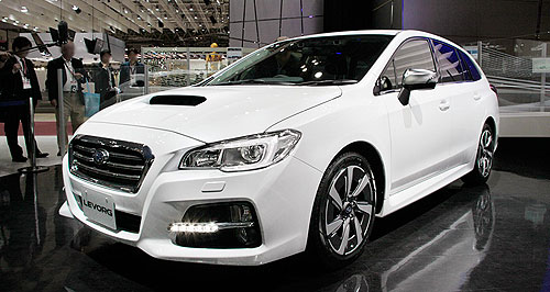 Subaru looks to Levorg sports wagon