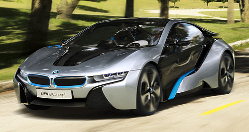 Queue forms for i8 as BMW prepares for product blitz