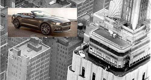 Ford Mustang to re-scale Empire State Building