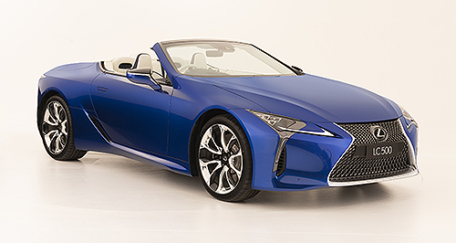 Lexus drops the early goss on new LC Convertible