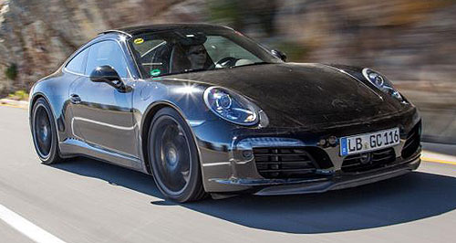 Frankfurt show: New Porsche 911 is all torque