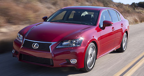 Lexus downsizes GS