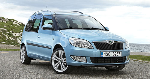 Skoda Roomster to grow from VW Caddy