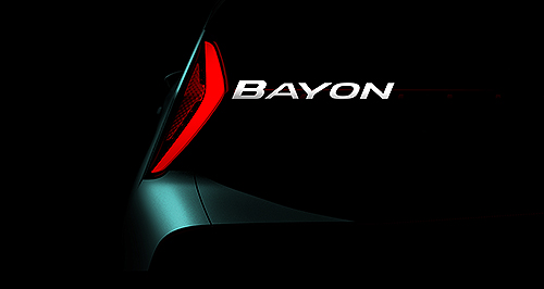 Hyundai teases new Bayon light SUV for Europe