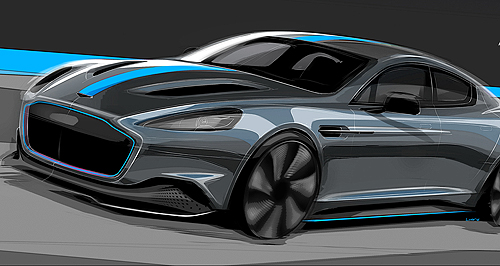 Aston Martin RapidE charges up for production