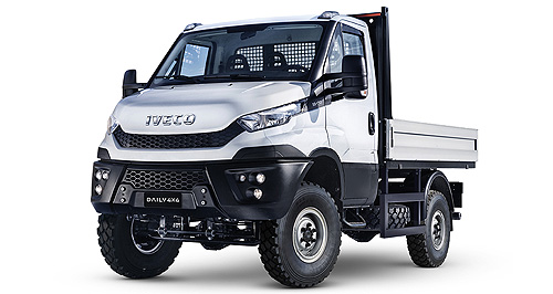 Iveco Daily 4x4 arrives without auto