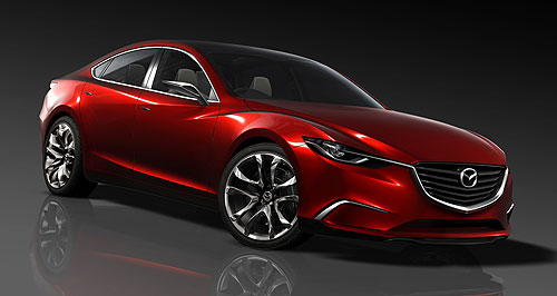 Paris show: Next Mazda6 teased