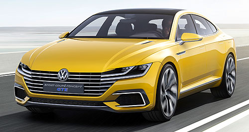 Geneva show: VW GTE concept steps up from CC