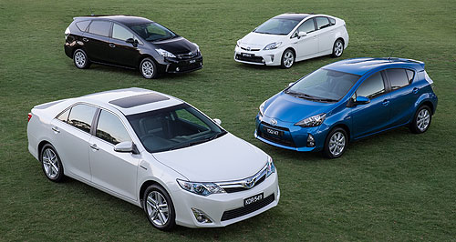 Toyota hybrids hit the sales accelerator