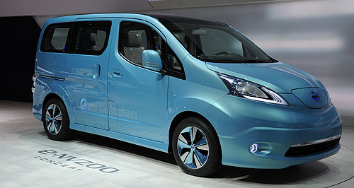 Geneva show: Nissan electric van a goer for Oz