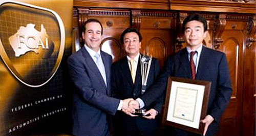Sumitomo is supplier of the year