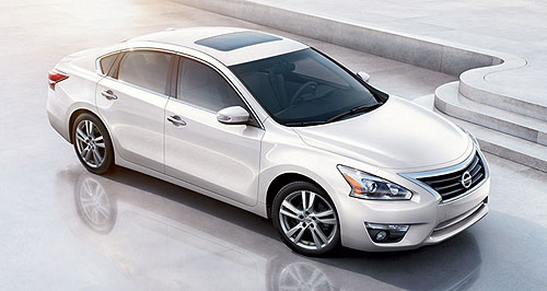 New York show: Nissan’s Oz-bound Altima outed