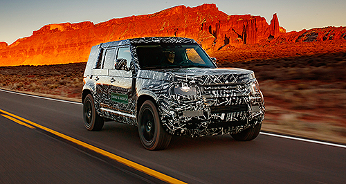 JLR talks up Land Rover Defender safety