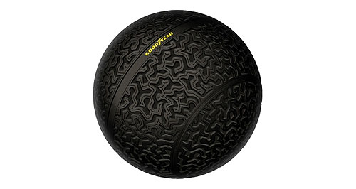Geneva show: Goodyear has a ball with tyres