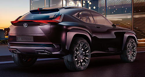 Paris show: Lexus teases UX Concept