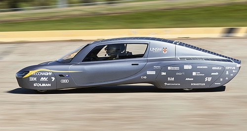 UNSW students eye solar-car speed record