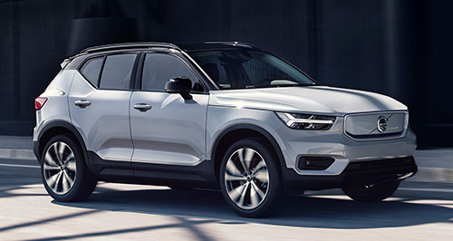 All-electric Volvo XC40 Recharge P8 breaks cover