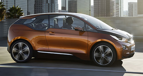 LA show: BMW wheels out three-door i3 EV