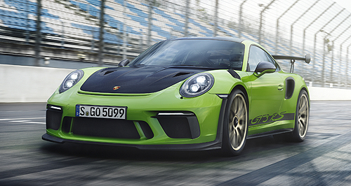 Geneva show: Porsche outs feistier 911 GT3 RS