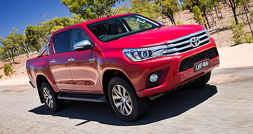 VFACTS: Toyota HiLux stands tall