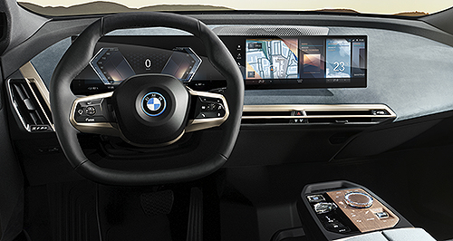 BMW to launch new iDrive system with iX EV